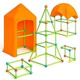 koolbitz 68PCS Glow-in-the-Dark Building Block Bricks Toy Set – Creative Construction Forts, Castles, and Tunnels Playset for Kids – Durable, Easy Assembly, Educational STEM Toy for Kids, Ages 3+