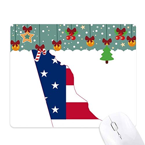 Tapis de souris Delaware carte d'étoiles, l'idée cadeau de Noël idéale pour le bureau