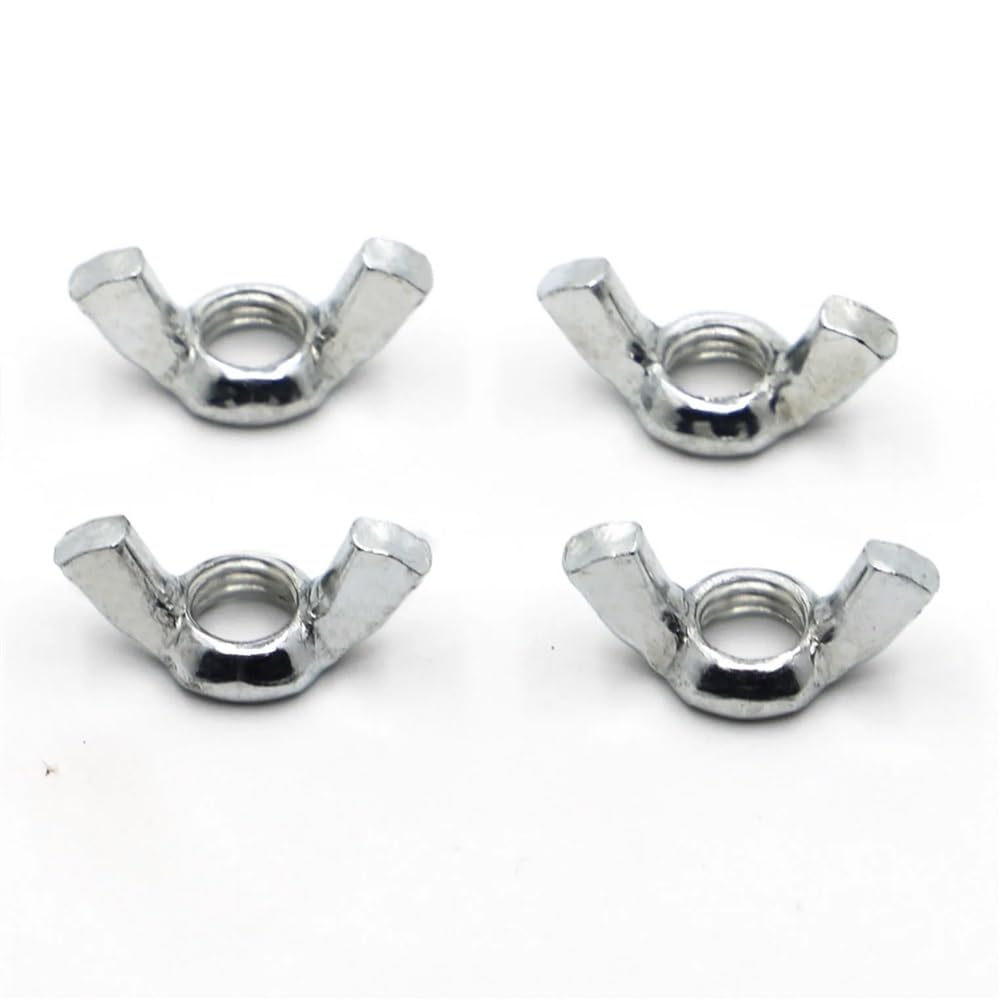 Noci ad Alette, 5/10 pz M3 M4 M5 M6 M8 M10 M12 in Acciaio Inox 304 Stringere A Mano Dado Dadi Dadi Ad Alette(M3 10pcs)