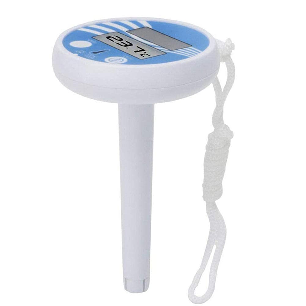 Floating, Electronic Digital Solar Floating Solar Thermometer with LCD Display for Outdoor and Indoor Pool and Spa-image-22