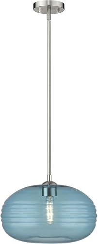 Miniatura 1 de Z-Lite 1 Colgante de Luz 487P14-BN, Níquel, 14" Redondo