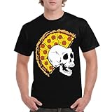 the Fan Tee Camiseta de Adulto de Hombre Musica Rock Rockeando en Tela Punk, Alternativo, Guitarra Eléctrica, La Batería, El Bajo, Metal 025 XXL