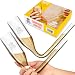 Bubble Butler - Acrylic Plastic Chambongs - Champagne Shooter - Champagne Accessories, Champagne Bong, Prosecco Glasses, Bridesmaids Gifts, Bachelorette Party Favors, Outdoor Party, 6 oz. (2 Pack)