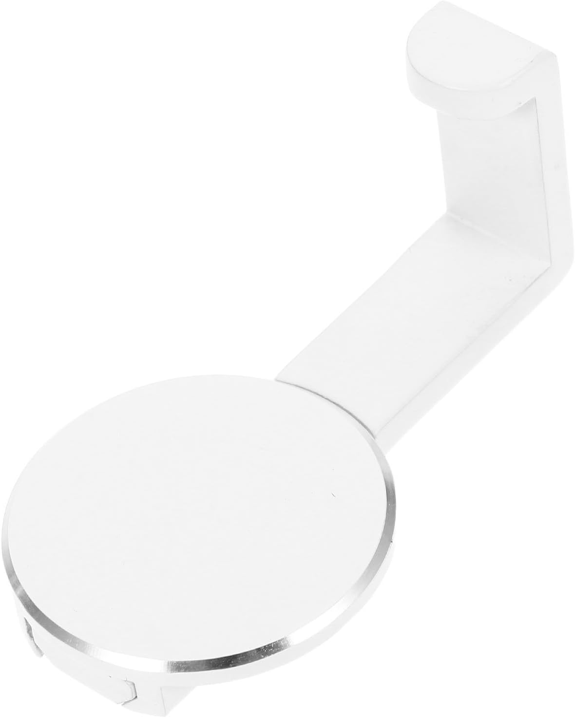 Gadpiparty Wall Mounted Utensil Hooks, Aluminum Alloy, Waterproof, White