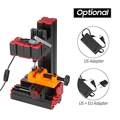 Ntbl Mini Lathe 9 In 1 Diy Multi-Functional Motorized Transformer Multipurpose Machine Jigsaw Sander Driller Plastic Metal Lathe Wood Lathe Drilling Sanding Turning Milling Sawing Machine Tool Kit #TOP3