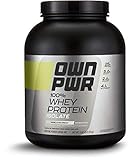 Amazon Brand - OWN PWR 100% Whey Protein Isolate Powder, Vanilla Ice Cream, 25 G Protein, 5 Pound Value Size (69 Servings)