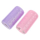 VALICLUD Lot de 2 Grands Bigoudis pour Frange en Plastique Noyau en...