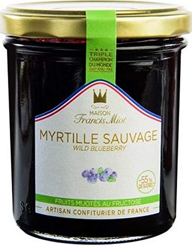 Wilde Blaubeermarmelade mit Fruchtzucker, 200 g Cover