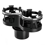 Dimensions et scénarios d'utilisation : dimensions d'environ 5,1 x 12,2 x 8,6 cm ; compatible avec les tasses isothermes, bouteilles, canettes et de nombreux cendriers, idéal pour les trajets quotidiens, les voyages en voiture et le covoiturage.