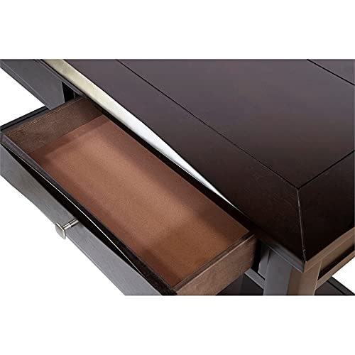 Furniture Of America Bonner Transitional Wood 2-Drawer Console Table In Espresso #TOP3