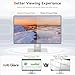 [2-Pack] 24 Inch Computer Blue Light Blocking Screen Protector for 16:9 Widescreen Monitor, Anti Glare Anti-UV Eye Protection Desktop PC LED Monitor Filter, Removable Anti-Scratch Screen Film 24in