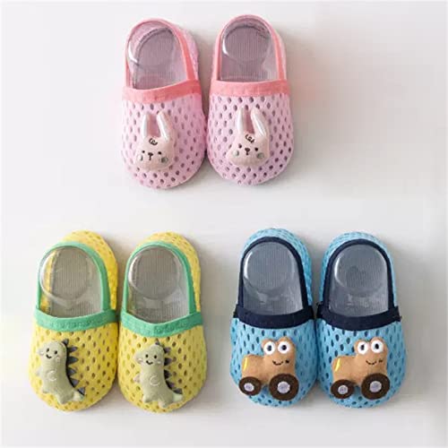 Baby Infant Shoe Boy Girl Sandals Cartoon Breathable Prewalker Soft Sole Flat Shoes Premium Summer (Blue, 18-24 Months)2