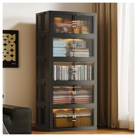 SAILUN Collapsible Storage Bins with Doors