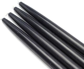 Jeco 10" Black Taper Candles (144pcs/Case) Bulk