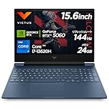 HP ゲーミングノート PC Victus 15 RTX 5060 インテル Core i7-13620H 24GBメモリ 1TB SSD Windows 11 Home 15.6インチ 144Hz ゲーム実況 配信 動画編集 (型番：BS7L0PA-AAAA)