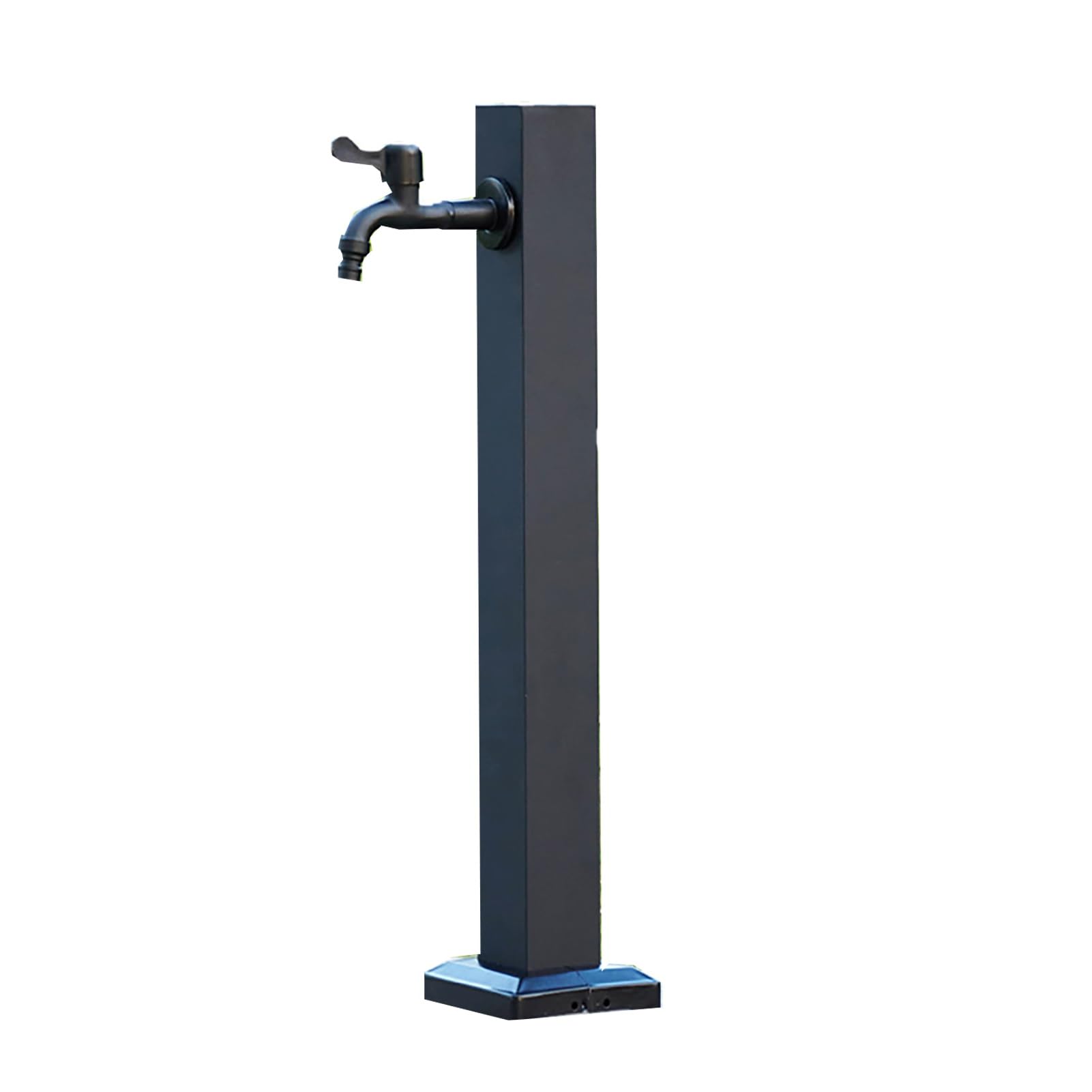 BHGFYXBS Freestanding Stainless Steel Garden Water Column, Vertical Water Tap, Outdoor Cylindrical Fountain For Garden Decor,size_name-60 * 12cm/23.6 * 4.7in