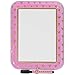 School Locker Organizer Kit - Accessories and Decoration Set with Mirror, Message Board, Bin, Rug and Shelf (Pink)