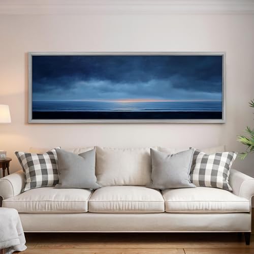 Art mural horizontal grand format paysage marin haut de gamme - 3