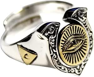 925 Silver Eye Of Horus Pendant - 28mm Diameter