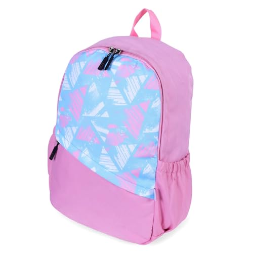 Image of Reelay mee 28 L Polyester, Waterproof, Light Weight, Fascinating Backpack - 8340 (Pink Blue)