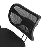Regulowane wysokość Ergonomiczne Wsparcie Pleców Klęczące Krzesło z skórzaną poduszką, Stalową+gąbkę+skórę+sklejka, Oddychający z Siatki Oparcie, Odpowiednie dla Większości