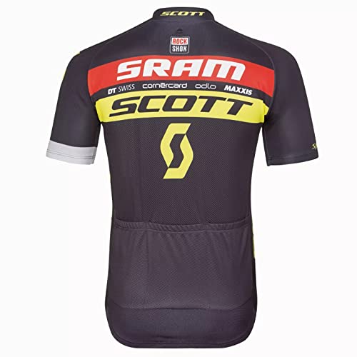assocauicy Maillot Ciclismo Hombre Verano Jersey con 3 Bolsillos Transpirable para MTB Ruta - imagen 4