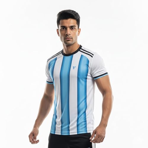 Image of YOURJERSEY Football World Cup 2026 Football Jersey All Team Jersey Custom Name & Number Print | Fan Personalised T-Shirt Sizes for Kids 2Y to Adults 4XL