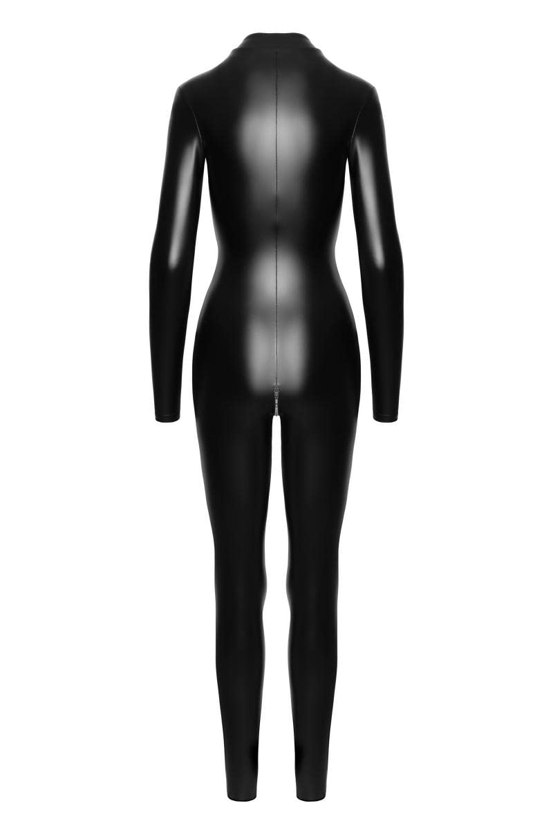 Noir Overall L Damenunterwäsche aus Leder und Latex