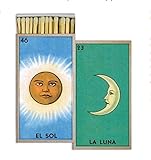 HomArt El Sol and La Luna Long Matches Match Box Set Of 2