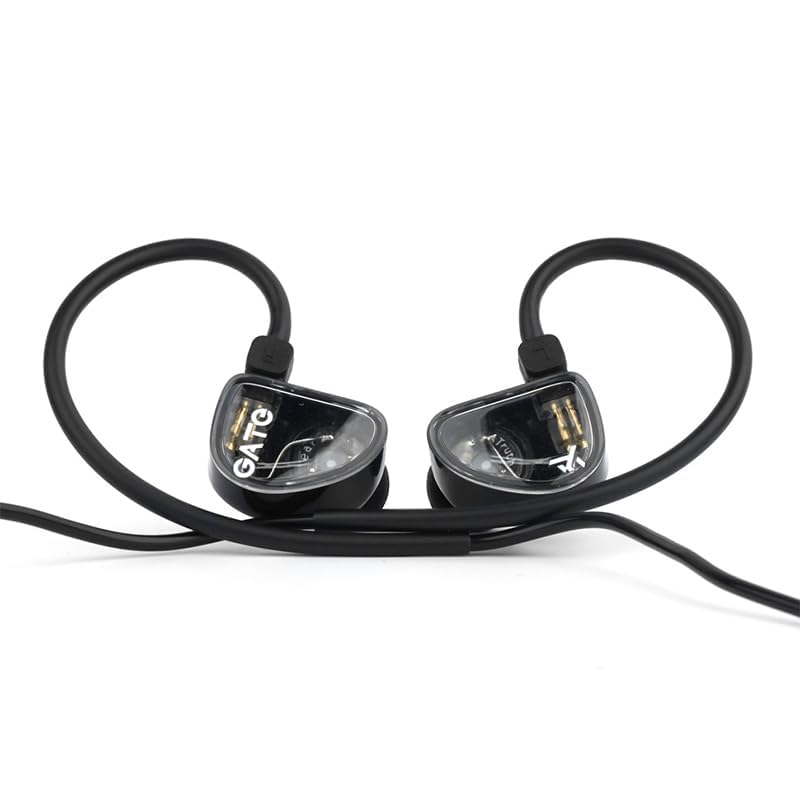 Image of Fanmusic TRUTHEAR GATE Cost-Effective Dynamic Driver in-Ear Headphone with 0.78 2Pin Cable (Black, with mic)