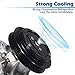 AUTEX AC Compressor and A/C Clutch CO 11063AC 8832052010 Replacement for Echo 2000 2001 2002 2003 2004 2005 1.5L