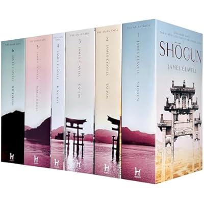 The Novels of Asian Saga Series 6 Books Collection Set By James Clavell