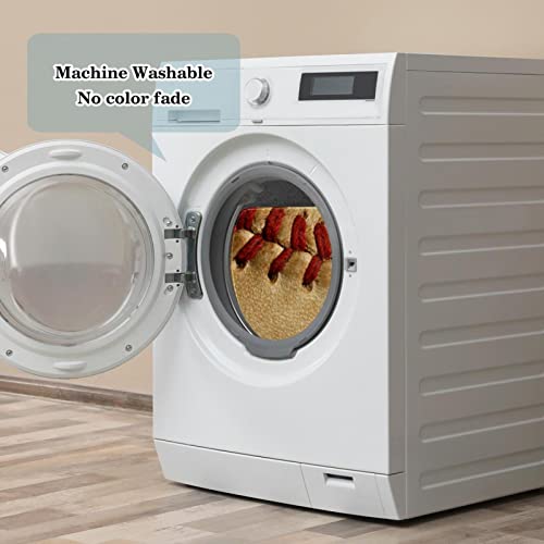 Bath Mat Rug Bathroom Absorbent Quick Dry Rubber Backed Bath Rugs Mats Non Slip 16X24 Inch Baseball Sports #TOP5