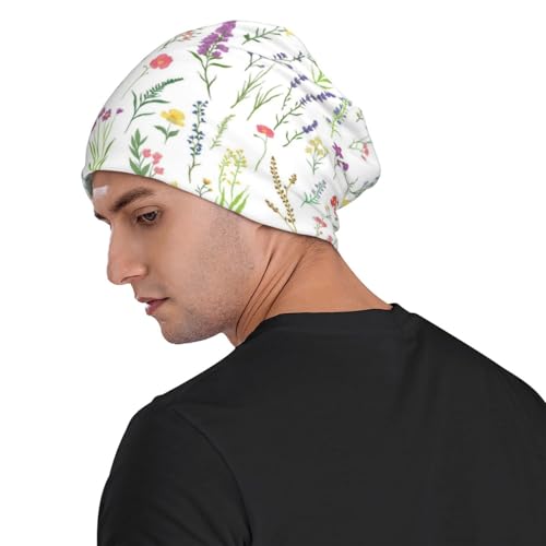 Chemo Hat Beanie Skull Cap Slouchy Knitted Hats miniatura 7
