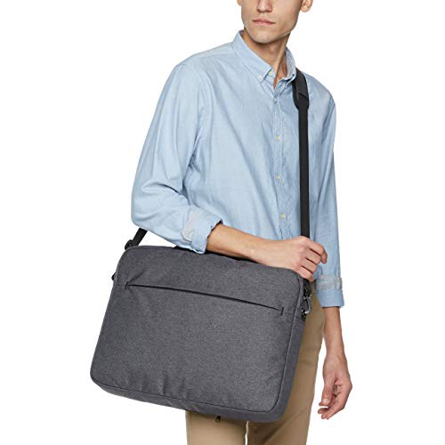 Image of AmazonBasics Urban Laptop and Tablet Case Bag, 17 Inch, Grey