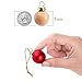 Kingrol 50 Pack 1 Inch Glass Ball Ornaments, Mini Christmas Tree Decorative Balls, Decora Baubles Pendant for Xmas, Wedding, Party, Home Decor