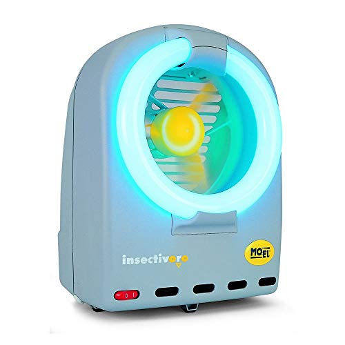 Moel Elettroinsetticida ammazza zanzare ad aspirazione Insectivoro sterilizer 363G con Lampada UV-C 1x32W