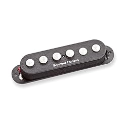 Seymour Duncan SSL-7 Série simple Quarter-Pound Stag Strat sans capot Micro pour Guitare Electrique Noir - Les Beatles, Paul McCartney, John Lennon, RIngo Starr, George Harrison