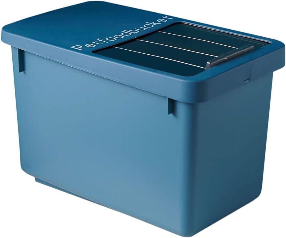 ULTECHNOVO UKCOCO Dog Food Container Bucket Multi- Functional Pet Food Storage Bin Bucket Household Cat Food Container
