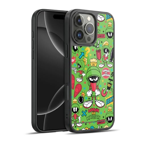 Coque en gel renforcée Looney Tunes Marvin iPhone 16 Pro Max