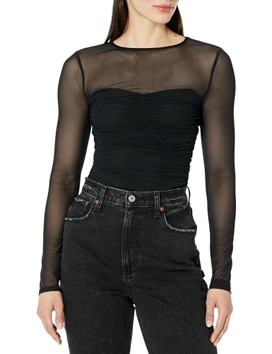 Chemise femme GUESS Long Sleeve Brianne en tissu premium satiné