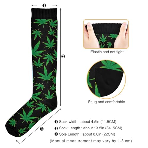Image of Compression Socks for Women & Men, Knee High Socks for Circulation Medical Running Athletic Nurse Travel