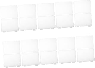 DOITOOL 10pcs Portable Photo Storage Boxes Crafts Organizer with Lids Compact and Lightweight Case for Photos Postcards Jewelry and Items Tidy Spaces