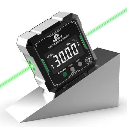 Digital Angle Finder with Green Laser