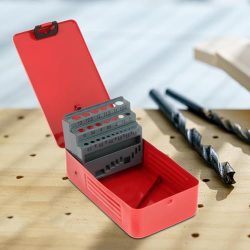 Boîte d indexation de forets plastique vide portable et robuste lot de 2