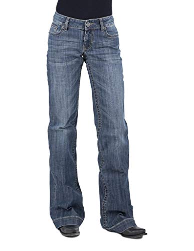 Tin Haul Womens Blue Ella Trouser Small Loop 460 Jeans