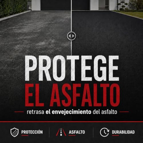 Miniatura 4 de Pintura Para Betún - Pintura Para Alquitrán: Resina Para Suelos De Asfalto, Alquitrán, Pavimento - Arcasphalt - Negro - Arcane Industries