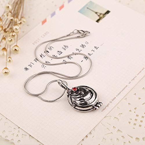 Davitu OMENG New Fashion Jewelry Vintage Necklaces & Pendants Elena Gilbert Necklace Verbena Necklace XL069 - (Metal Color: Silver Plated)