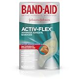 Band-Aid Brand Adhesive Bandages Activ-Flex Regular, 10 Count