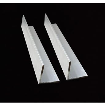 16 Inch Aluminum Angle Stock,3 x 3 x 1/4 inch Angle Aluminum 6061,T6 Mill Stock 1/4 inch Thick 2PCS